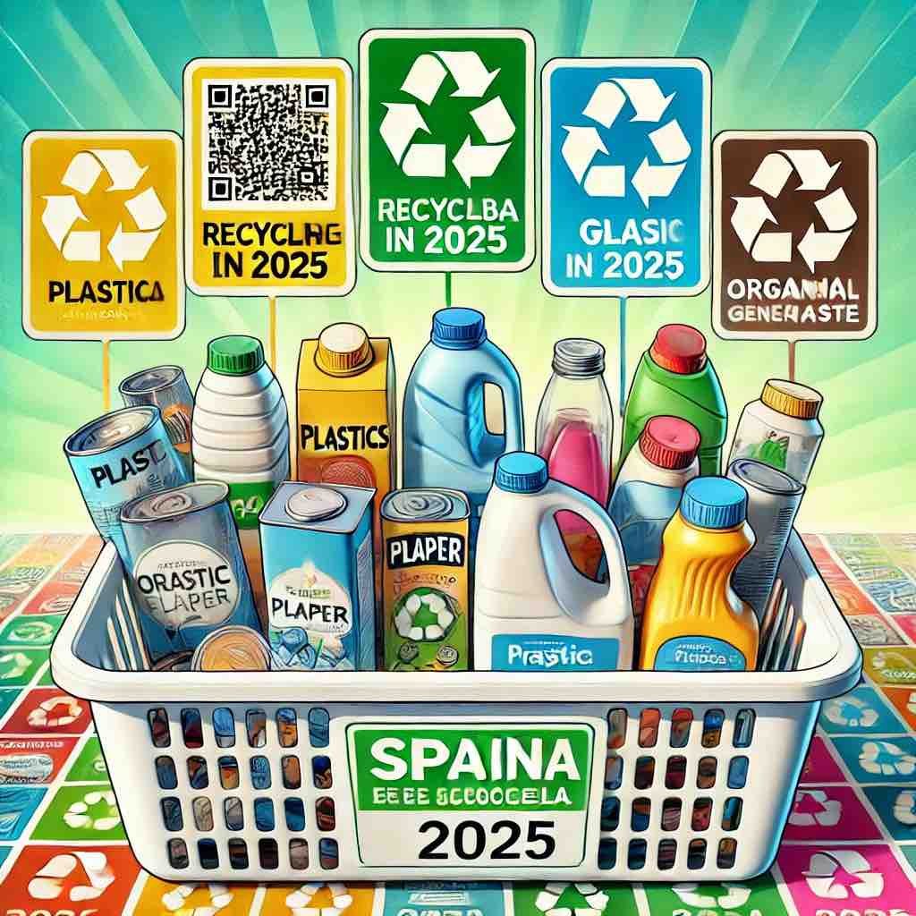 A partir de 2025, los Envases Domésticos en España Deberán Indicar su Punto de Reciclaje